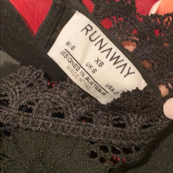 RUNAWAY The Label Rosie Lace Top - Picture 3 of 5
